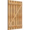Ekena Millwork Spaced Board-n-Batten Shutters w/Z-Bar, Rough Sawn Western Red Cedar, 34 3/4W x 48H, PR RBS06Z35X048RWR - alternate 4